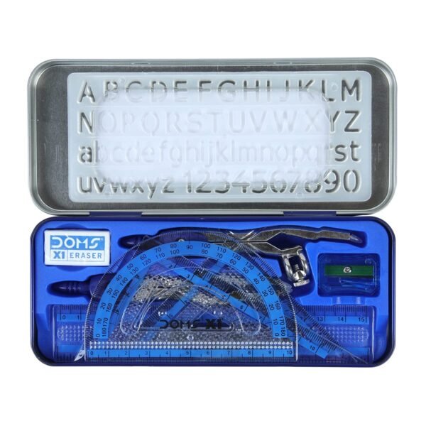 Doms X1 Premium Mathematical Drawing Instrument Box | Best In Class | Ensures Accuracy & Perfection | Geometry Box For Students | Set of 10 Instruments - Image 6