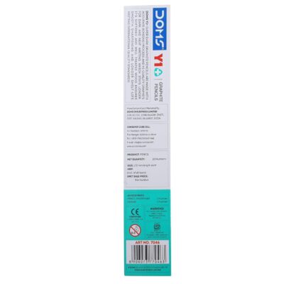 Doms Y1+ Super Dark HB/2 Triangle Graphite Pencils Box (10 …