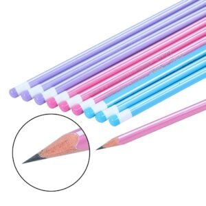 Alternative view of Doms Zoom Ultimate Dark Pencil Box Pack | Triangular Shape For Easy Holding & Comfort | Free Eraser & Sharpner With Each Box | Dark & Neat Handwriting | Pack Of 50 Pencils, Ink black