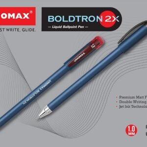 Alternative view of UNOMAX Boldtron 2X 1.0mm Ball Point Pens - Pack of 20 (20 Blue) | Fast-Flowing Ink, Pocket-Friendly, Budget-Friendly, Ideal for Daily Use and Fine Handwriting
