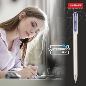 Alternative view of UNOMAX Geltron Pearl 20 (20 Blue) | Professional Ergonomic Design for Daily Use, Exam-Friendly | Fast-Flowing Ink, Writing Precision, Budget-Friendly,