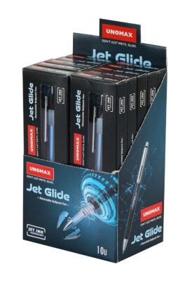 UNOMAX Ultron Jet Glide Retractable Ball Pen - Set of 10 (J…