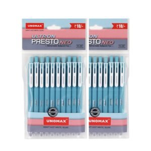 Alternative view of UNOMAX Ultron Presto Neo RT Ball Pen Pack of 20 (20 Blue) | Elevate Your Writing Experience with Jet-Like Smoothness | 0.7mm Tip Size for Superior Precision | Ideal for Office, School