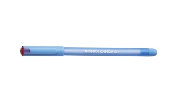 Unomax Candy Gel Pen Pack of 20 (Blue) |Professional Ergonomic Design for Daily Use, Exam-Friendly | Budget-Friendly, Pocket-Friendly, Ultra-Fine, Ergonomic Design