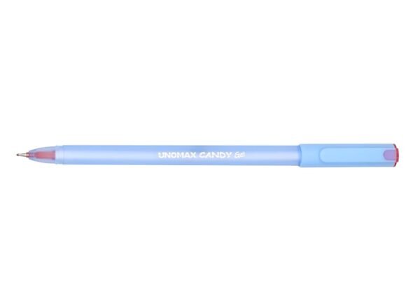 Unomax Candy Gel Pen Pack of 20 (Blue) |Professional Ergonomic Design for Daily Use, Exam-Friendly | Budget-Friendly, Pocket-Friendly, Ultra-Fine, Ergonomic Design - Image 2