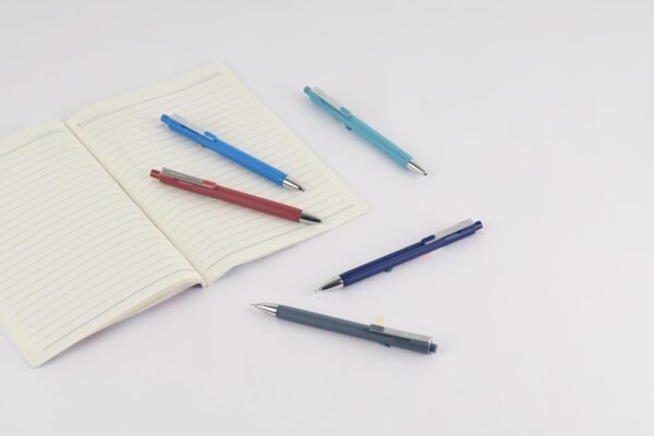 Unomax Clicktron RT Ball Pen Pack of 10 (Blue) | Elevate Your Writing Experience with Jet-Like Smoothness | 0.6mm Tip Size for Superior Precision | Ideal for Office, School - Image 2