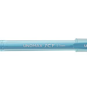 Unomax ICY Liquid Ball Point Pens (20 Unit Hanger), Blue | Comfort Grip | Stylish Clip | Precision 0.7mm Tip | Jet Ink Technology | Perfect for Professionals, Students, and Everyday Use