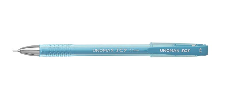 Unomax ICY Liquid Ball Point Pens (20 Unit Hanger), Blue | …