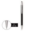 Unomax Stylus Premium Metal Body Liquid Ball Point Pen (Set of 6- Blue) (UNMX_Stylus_1PC_BLU)