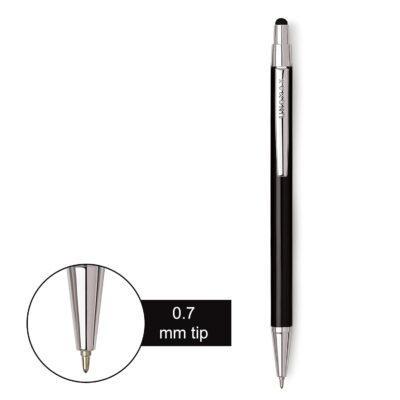 Unomax Stylus Premium Metal Body Liquid Ball Point Pen (Set…