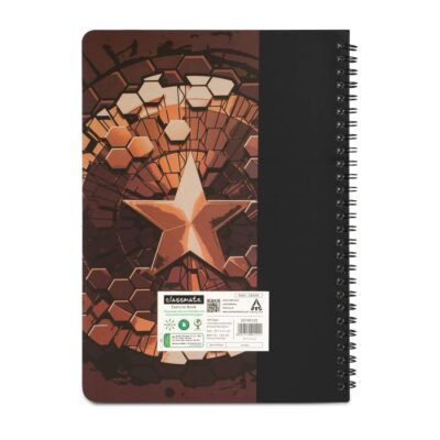 Classmate 1 Subject Notebook - Unruled, 180 Pages, Spiral B…