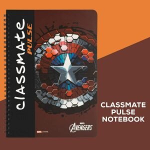 Alternative view of Classmate 1 Subject Notebook - Unruled, 180 Pages, Spiral Binding, Soft Cover, 297mm*210mm, Cover May Vary