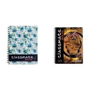 Alternative view of Classmate 2100117 Soft Cover 6 Subject Spiral Binding Notebook, Single Line, 300 Pages & Classmate Soft Cover 5 Subject Spiral Binding Notebook, Single Line, 250 Pages