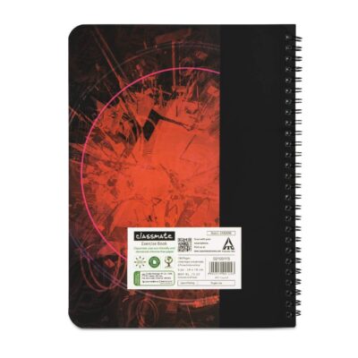 Classmate 2100128 Soft Cover 5 Subject Spiral Binding Noteb…