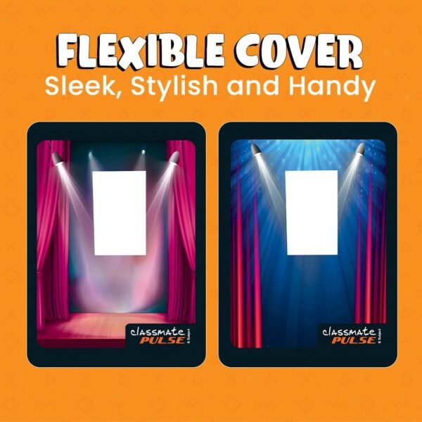 Classmate 2100135 Soft Cover 6 Subject Spiral Binding Selfie Notebook, Single Line, 300 Pages (Pack of 2) - Image 5