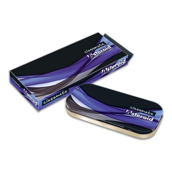Classmate Asteroid Geometry Box | Compass-cum-Divider with arm locking mechanism | 30 cm Foldable Scale| Mechanical Pencil | Double sided tray - Image 7