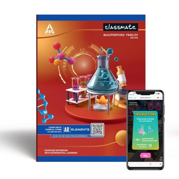 Classmate Augmented Reality Notebooks - 240 Pages | Pack of 3 Long Size Ruled Notebooks for School Students | Immersive AR Learning Experience | 29.7cm x 21.0cm | Single Line AR Notebook - Image 6