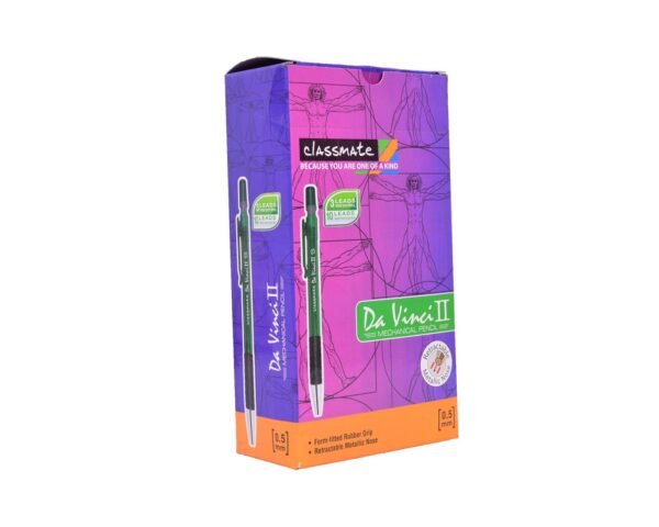 Classmate Da Vinci II Mechanical Pencil, 0.5mm (Pack of 20)
