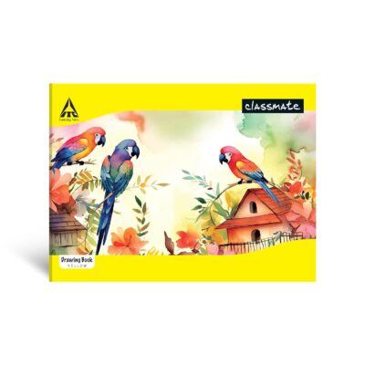 Classmate Drawing Book - A4, Soft Cover - Pack of 3