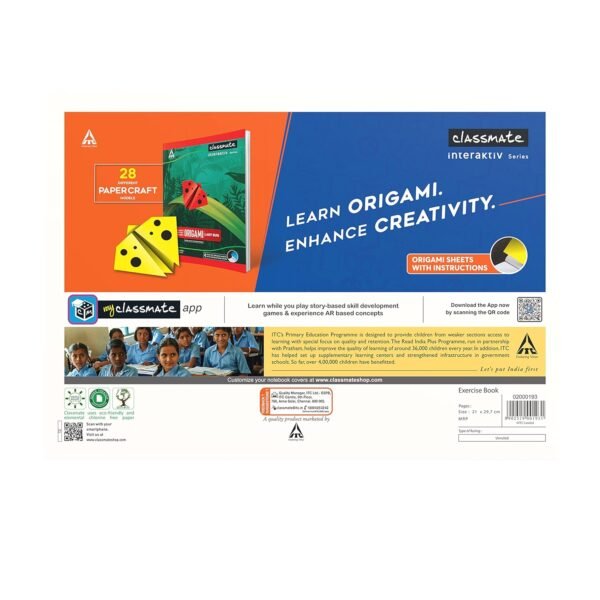 Classmate Drawing Book - Unruled, 40 Pages, 210 mm x 297 mm - Pack Of 4 - Image 5