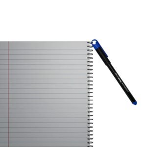 Classmate Hook- Blue Ball Pens (Pack of 10)|Smooth & Fast Writing Ball Pens|Unique Griper for Writing Comfort|Attractive Body Design for Boys & Girls|School & Office Stationery