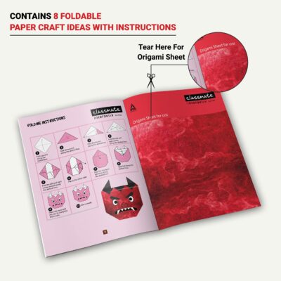 Classmate Interaktiv Origami Craft Book (Pack of 2 ) - Myth…