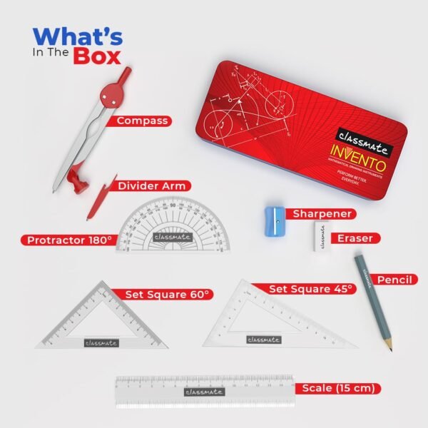 Classmate Invento Geometry Box