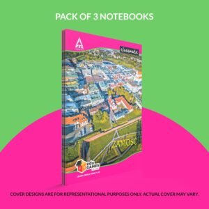 Alternative view of Classmate Long Book - Unruled, 140 Pages, 297 mm x 210 mm - Pack Of 3 Long Book - Single Line, 84 Pages, 297 mm x 210 mm - Pack Of 3