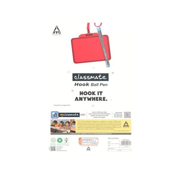 Classmate Long Book - Unruled, 160 Pages, 314 mm x 194 mm - Pack Of 3 - Image 5