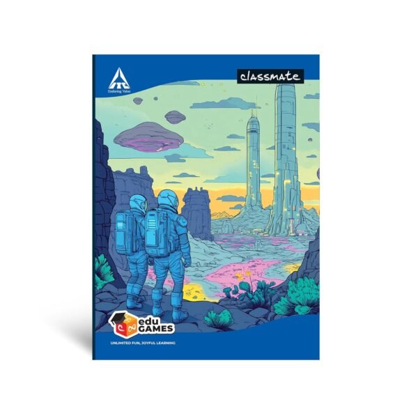 Classmate Long Notebook - 140 Pages, Single Line, 297mm x 210mm (Pack of 12) - Image 2