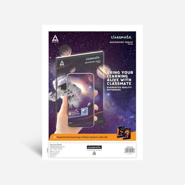 Classmate Long Notebook - 140 Pages, Single Line, 297mm x 210mm (Pack of 12) - Image 3