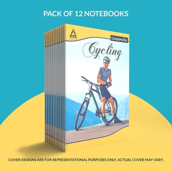 Classmate Long Notebook - 140 Pages, Single Line, 297mm x 210mm (Pack of 12) - Image 4