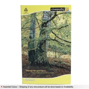 Classmate Long Notebook - 314mm x 194mm, Soft Cover, 160 Pages, Single Line - Pack of 6
