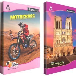 Alternative view of Classmate Long Notebook - Soft Cover, 400 Pages, 314x194mm, Single Line (Pack of 3) Notebook - Single Line