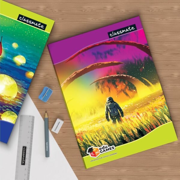 Classmate LongBook | 172 Pages | Single Line | 29.7cm x 21cm | Pack of 3 | Ruled Notebook for School Students - Image 6