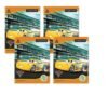 Classmate Notebook | 172 Pages | Four Lines with Gap | 24.0cm x 18.0cm | Pack of 4 | Practice Notebook for School Students