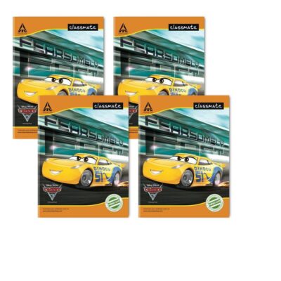 Classmate Notebook | 172 Pages | Four Lines with Gap | 24.0…