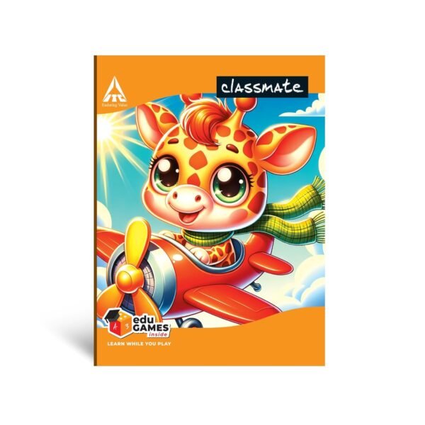 Classmate Notebook | 172 Pages | Single Line | 19.0cm x 15.5cm | Pack of 5 | Short Size Ruled Notebook for School Students - Image 4