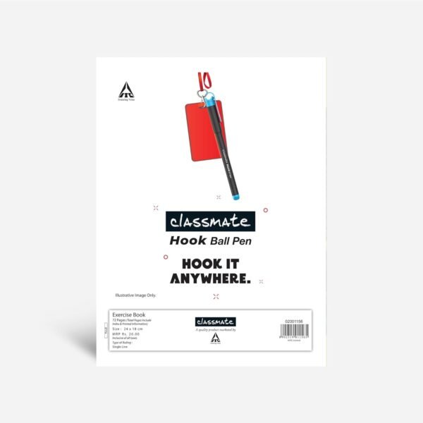 Classmate Notebook | 72 Pages | Single Line | 24.0cm x 18.0cm | Pack of 4 | Ruled Notebook for School Students - Image 5