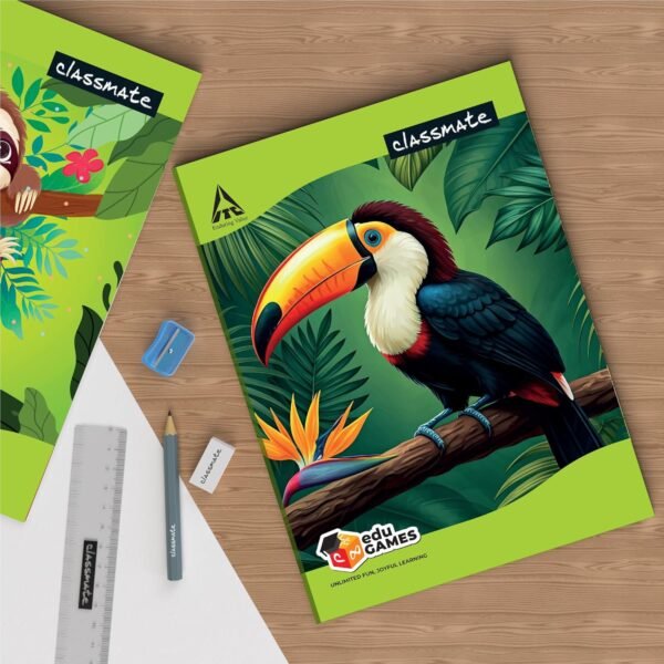 Classmate Notebook | 72 Pages | Single Line | 24.0cm x 18.0cm | Pack of 4 | Ruled Notebook for School Students - Image 7