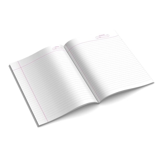 Classmate Notebook - Single Line, 172 Pages, 190 mm x 155 mm - Pack Of 10 - Image 4