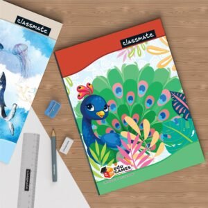 Classmate Notebook - Single Line, 172 Pages, 240 mm x 180 mm - Pack Of 4