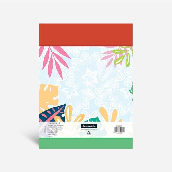 Classmate Notebook - Single Line, 172 Pages, 240 mm x 180 mm - Pack Of 4 - Image 3