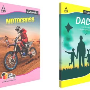 Classmate Notebook - Single Line & Classmate Long Book - Single Line, 172 Pages, 272 mm x 167 mm - Pack Of 3