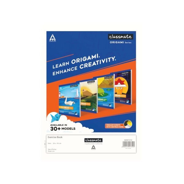Classmate Notebook - Single line, 92 Pages, 240mm x 180mm, Pack of 18 - Image 4