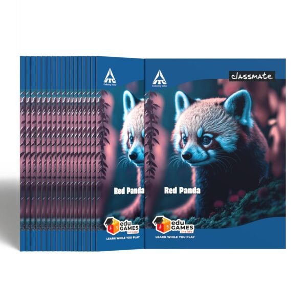 Classmate Notebook - Single line, 92 Pages, 240mm x 180mm, Pack of 18 - Image 7