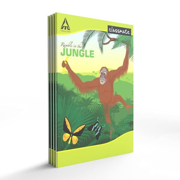 Classmate Notebook - Unruled & Classmate Pulse Spiral Notebook - 240 mm x 180 mm, Soft Cover, 200 Pages, Unruled - Image 5