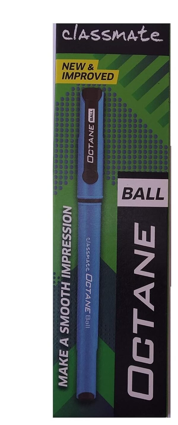 Classmate Octane Ball Pen (Black) - Pack of 20 Pens - Image 2