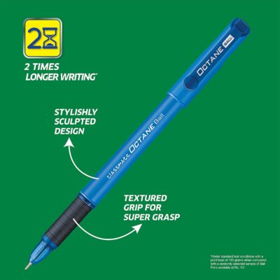 Classmate Octane- Blue Ball Pens (Pack of 10) | Smooth and …