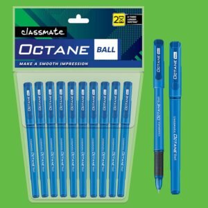 Alternative view of Classmate Octane- Blue Ball Pens (Pack of 10) | Smooth & Fast Writing Ball Pens | Comfortable to hold & write|School & Office Stationery|Work from home essentials